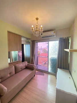 MRT Sutthisan 1.5 km. Price 11,000 Baht Condo A Space Play Ratchada-Sutthisarn ( Rental )