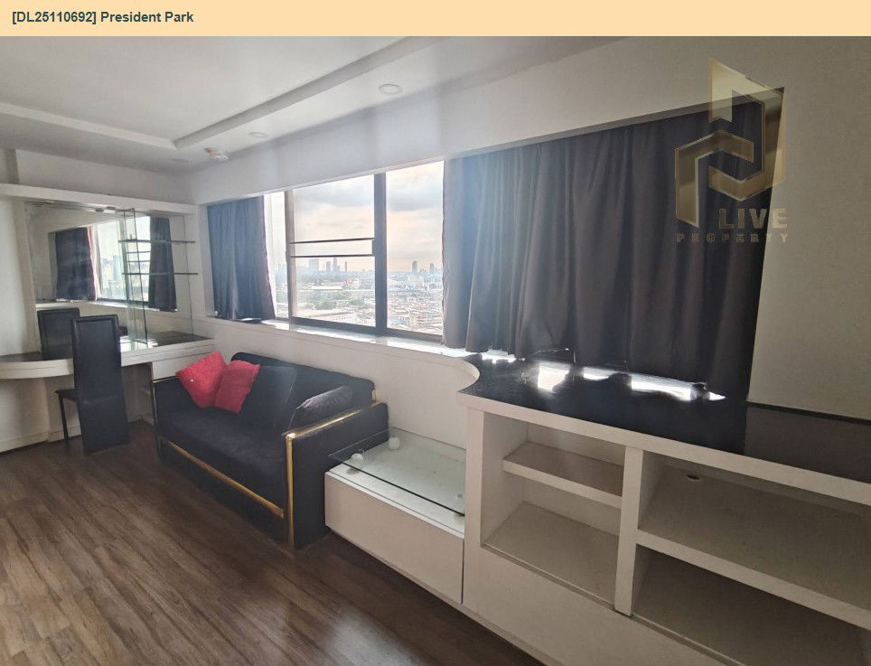 picture DL25110692 Condo for rent, President Park near MRT ศูนย์การประชุมแห่งชาติสิริกิติ์, ready to move in, call urgently 0638692663 LineID @897iyzll - 3/9