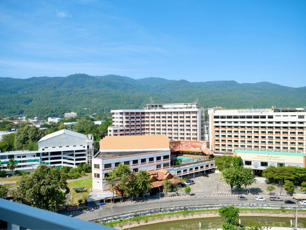 รูป ขาย ชมดอย คอนโด ตึกเหลี่ยม ห้องดูเพล็กซ์  2ห้องนอน 2ห้องน้ำ 73 ตร.ม. ชั้น 13 ใกล้ มหาวิทยาลัยเชียงใหม่ (ID:1183CS)  - รูปที่ 17/19