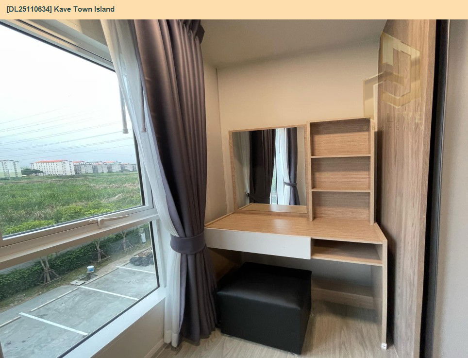 รูป DL25110634 ให้เช่าคอนโด เคฟ ทาวน์ ไอส์แลนด์ (Kave Town Island) ใกล้ BTS คูคต พร้อมเข้าอยู่ โทรด่วน 0800343450 LineID @655ebbvc - รูปที่ 5/8