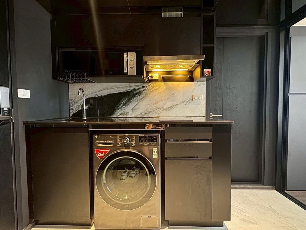 รูป ให้ เช่า คอนโดห้องมุม Knightsbridge space รัชโยธิน ใกล้ BTS พหลโยธิน 24  ชั้น 19  Fully Built-in วิวสวยมาก! 39 ตร.ม. - รูปที่ 7/9