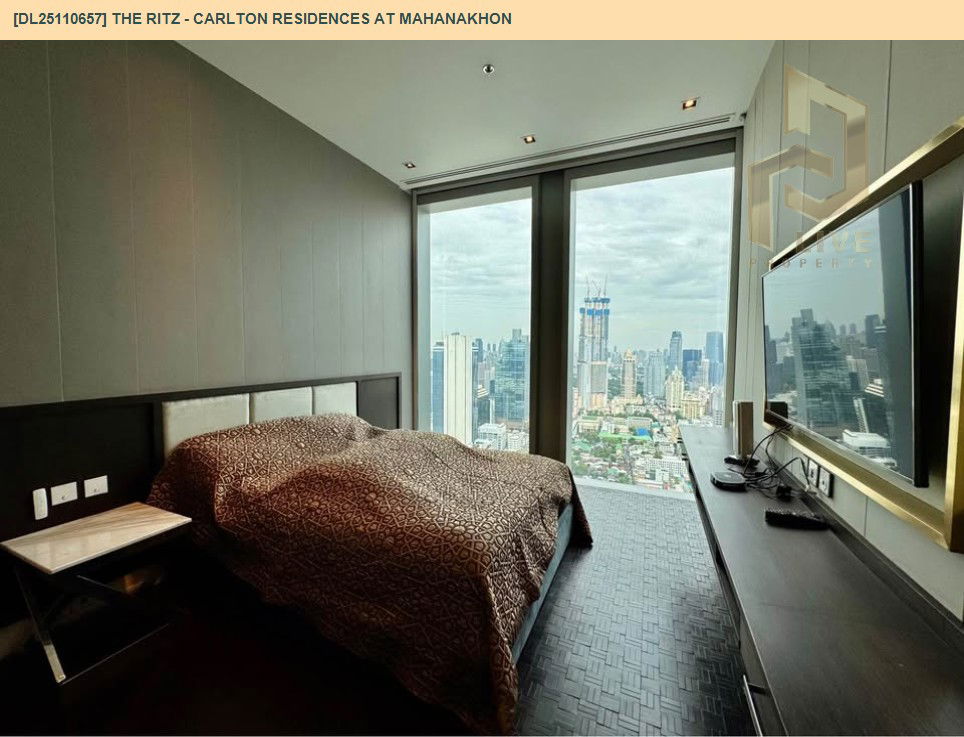 รูป DL25110657 ให้เช่าคอนโด เดอะ ริซท์ - คาร์ลตัน เรสซิเดนเซส แอท มหานคร (The Ritz - Carlton Residences at MahaNakhon) ใกล้ - พร้อมเข้าอยู่ โทรด่วน 0638692663 LineID @897iyzll - รูปที่ 18/22