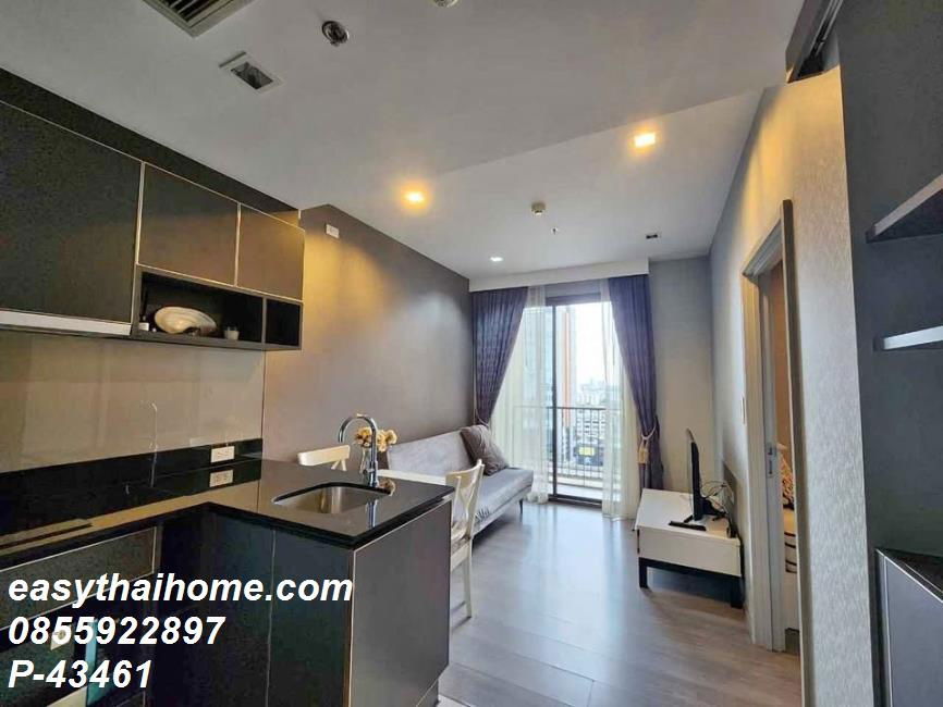 รูป  P-43461 ให้เช่า คอนโด นายน์ บาย แสนสิริ แขวงคลองต้นไทร เขตคลองสาน กรุงเทพมหานคร พร้อมอยู่ ราคาถูก Line Id: @easythaihome 085-592-2897 - รูปที่ 9/14