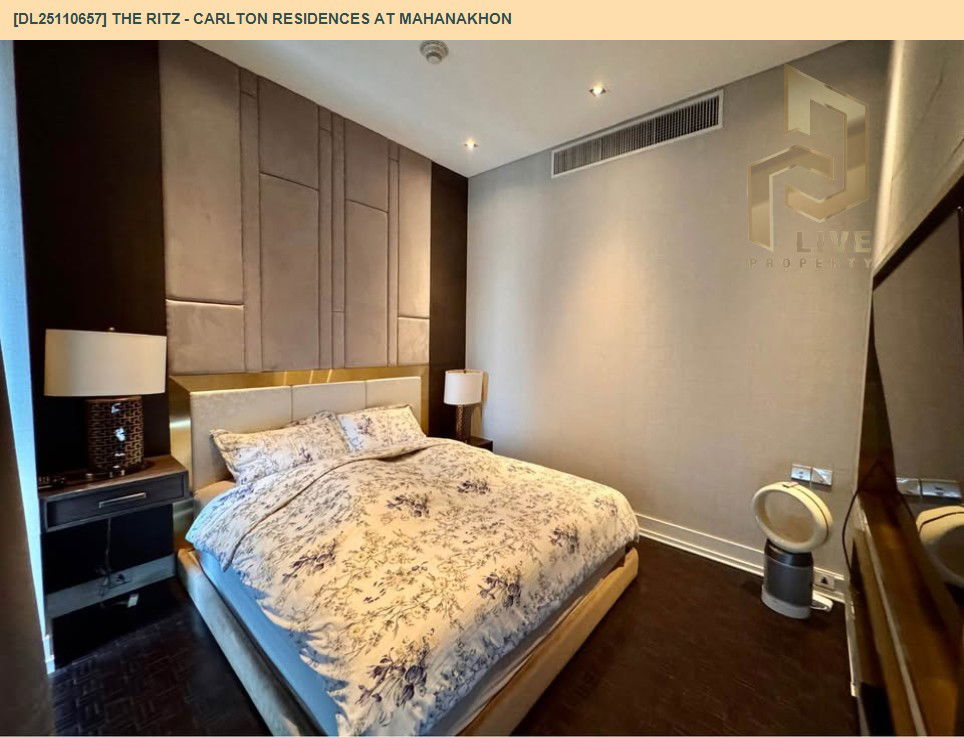 รูป DL25110657 ให้เช่าคอนโด เดอะ ริซท์ - คาร์ลตัน เรสซิเดนเซส แอท มหานคร (The Ritz - Carlton Residences at MahaNakhon) ใกล้ - พร้อมเข้าอยู่ โทรด่วน 0638692663 LineID @897iyzll - รูปที่ 2/22