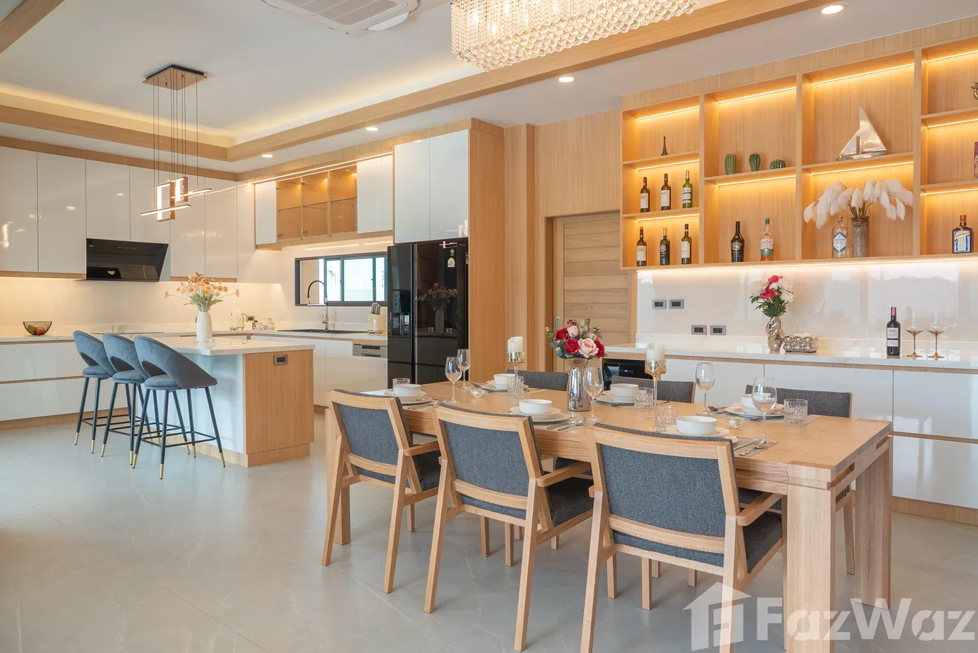 รูป ขาย วิลล่า 5 ห้องนอน ใน โป่ง, ชลบุรี 2001058 - รูปที่ 9/34