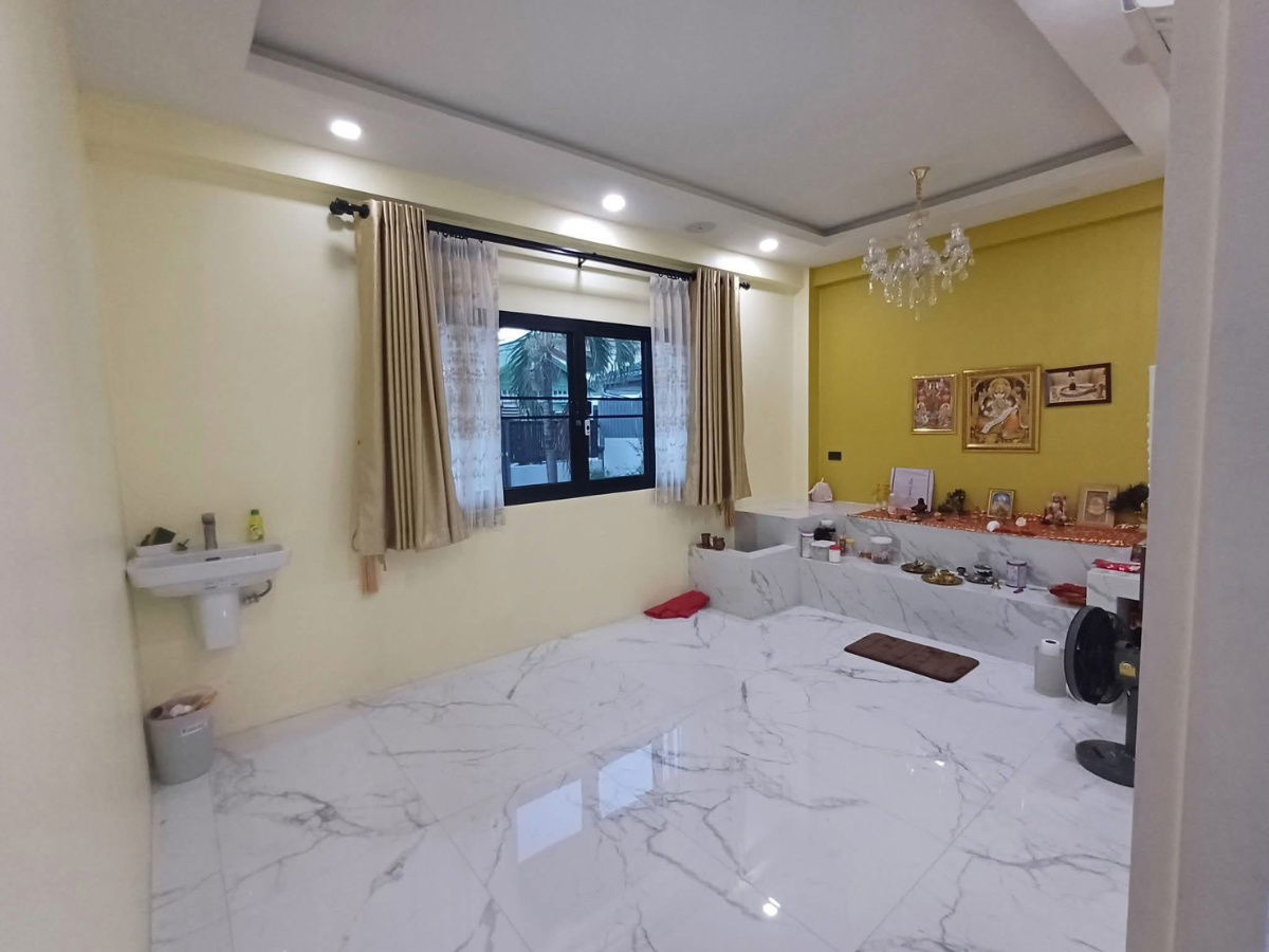 picture Single House for Rent – Thanthong Village, Chalermprakiat R.9 Soi 54 Large house on 64 sq.w., newly renovated, fully furnished and r near Mega Bangna - 4/10