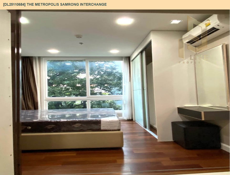 picture DL25110684 Condo for rent, The Metropolis Samrong Interchange near BTS Samrong, ready to move in, call urgently 0638692663 LineID @162cjixi - 9/11