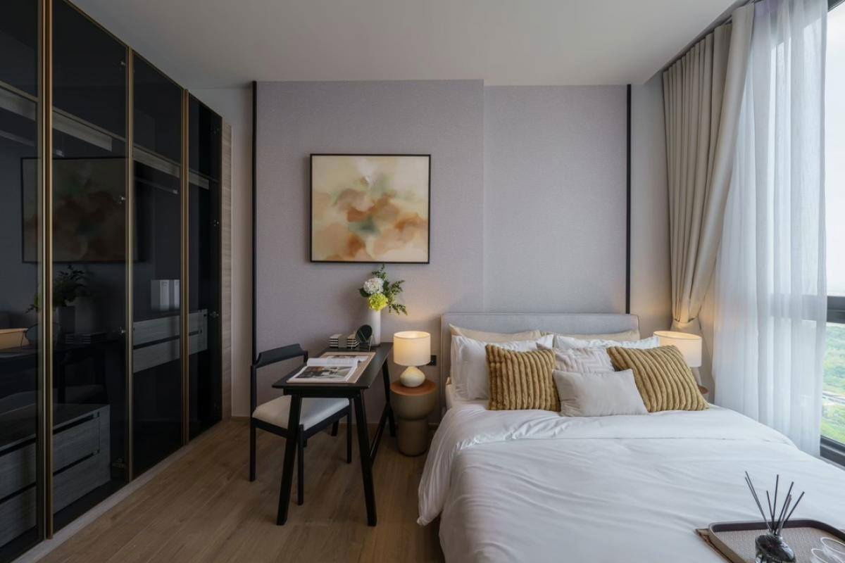 รูป ✅ ✅ The Crest Park Residences , Luxury Class 1 ห้องนอน พร้อมเข้าอยู่ ติดต่อไลน์ @bktasset หรือโทร 095-325-8928 - รูปที่ 4/9
