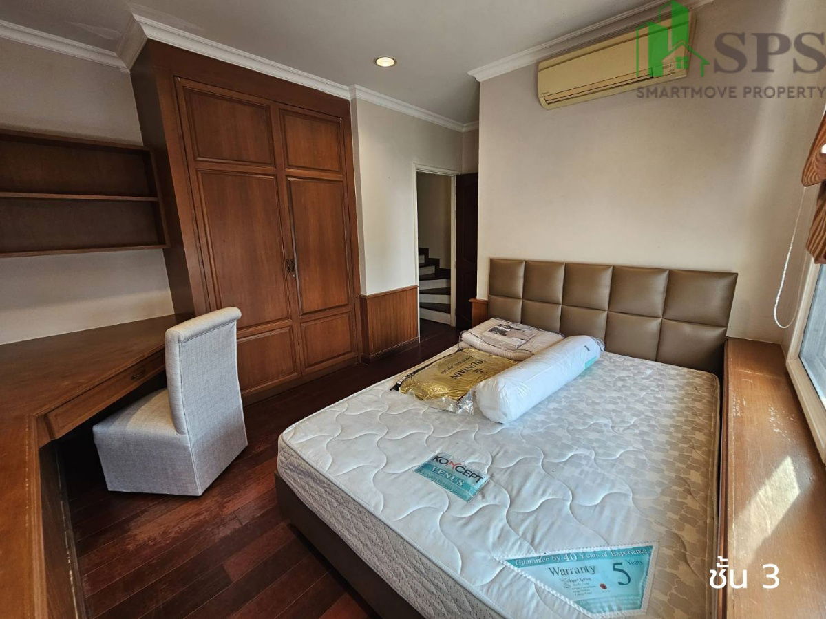 picture 4-story corner townhouse for rent in Baan Rawipha, Sukhumvit 103, fully furnished ready to move in (SPSP634) - 12/22