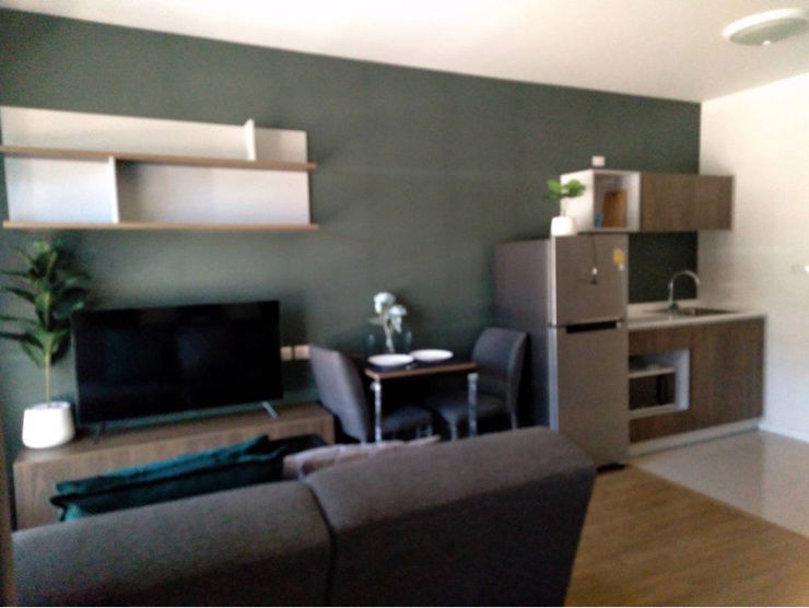 รูป 🔥 ด่วน! ขาย D Condo Sriracha ตึก B ชั้น 7 วิวเขา ตกแต่งครบ ใกล้ ม.เกษตรฯ ศรีราชา พร้อมเฟอร์นิเจอร์ เครื่องใช้ไฟฟ้า ครบ - รูปที่ 3/15