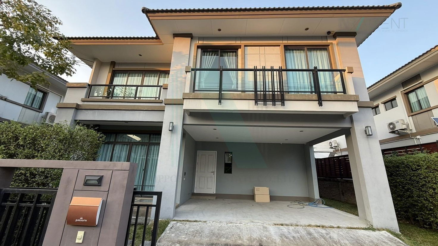 picture 📌 For Rent 2-story House PASSORN PRESTIGE BANGNA-SUVARNABHUMI 3 bedroom 3 bathroom - 1/8