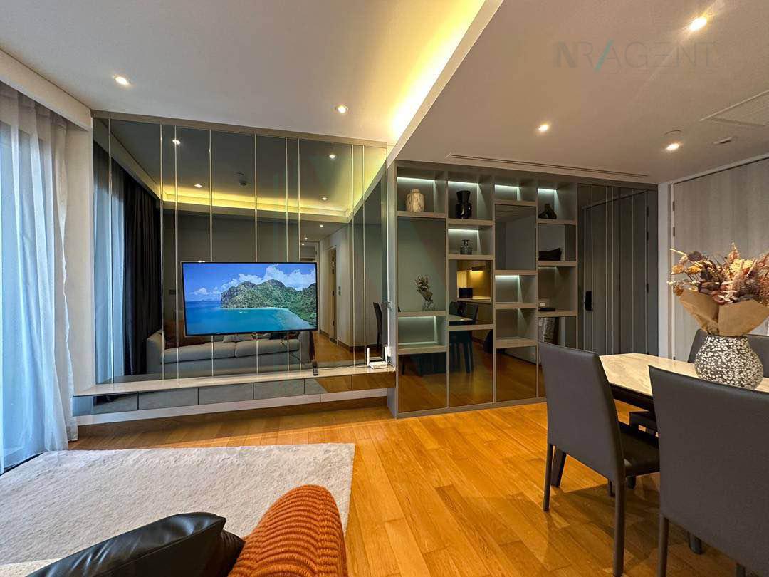 รูป 🚩 ให้เช่าคอนโด เดอะ ลุมพินี 24 อาคาร 1 ชั้น 30 2 ห้องนอน ขนาด 55 ตรม ใกล้ รพ.เทพธารินทร์ - รูปที่ 7/8