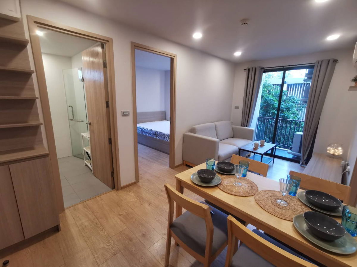 รูป 📢📢ให้เช่าคอนโด Cocoon Rama 9 (แบบ 2 ห้องนอน ขนาด 45 ตรม.) ห้องมุม *มีเครื่องซักผ้า* ครบพร้อมเข้าอยู่ >>ทักไลน์ @condo2u ตอบไวค่ะ - รูปที่ 2/24