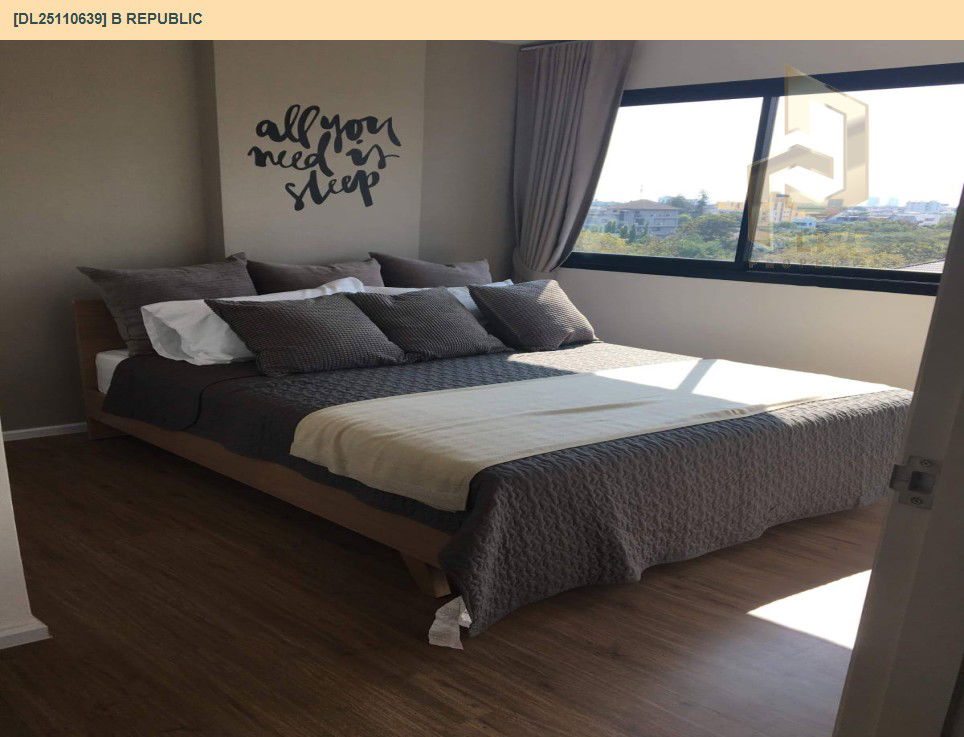 รูป DL25110639 ให้เช่าคอนโด บี รีพับบลิค (B Republic) ใกล้ BTS ปุณณวิธี พร้อมเข้าอยู่ โทรด่วน 0800343450 LineID @655ebbvc - รูปที่ 3/8