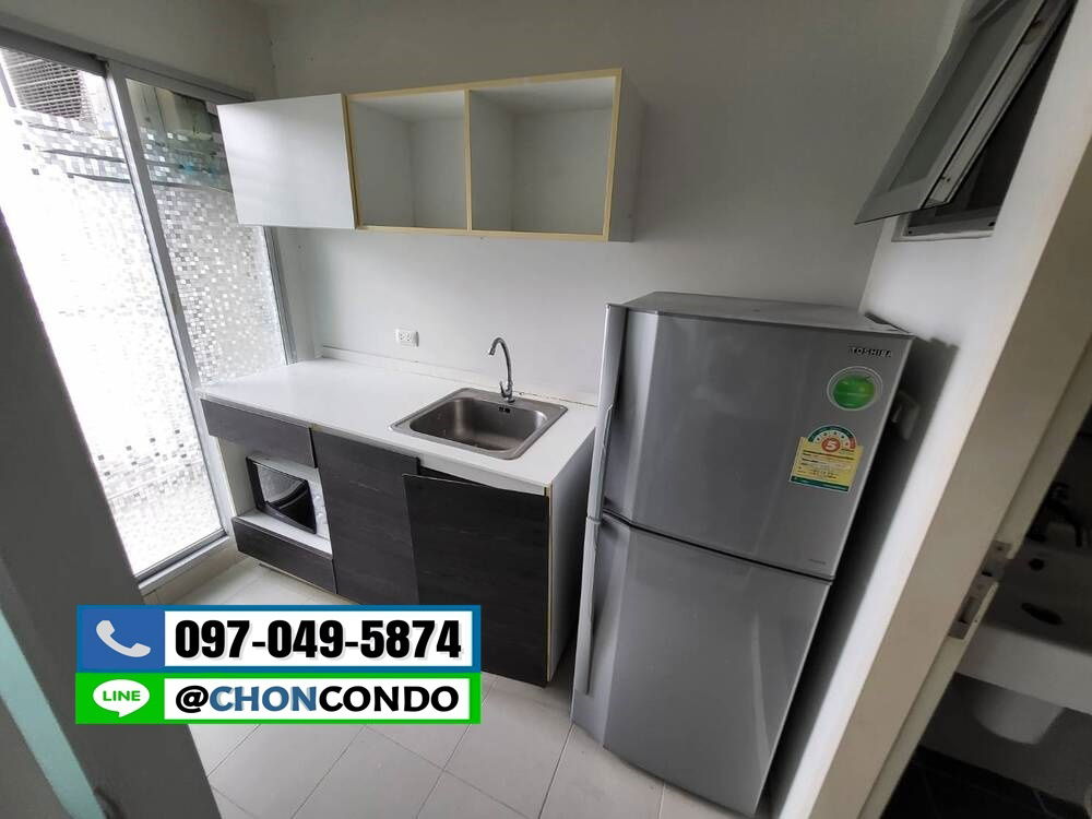 รูป DCondo ดีคอนโด ชั้น7 ตึกD  ------------วิวสระ------------Tel 097-049-5874 (Line: @choncondo มี@ด้วย) - รูปที่ 3/15