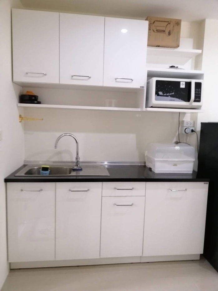 picture New condo for rent Fully furnished, 2 bedrooms, 1 bathroom, 3 air conditioners / water heater / kitchen / dining table, ready to move in. - 4/4