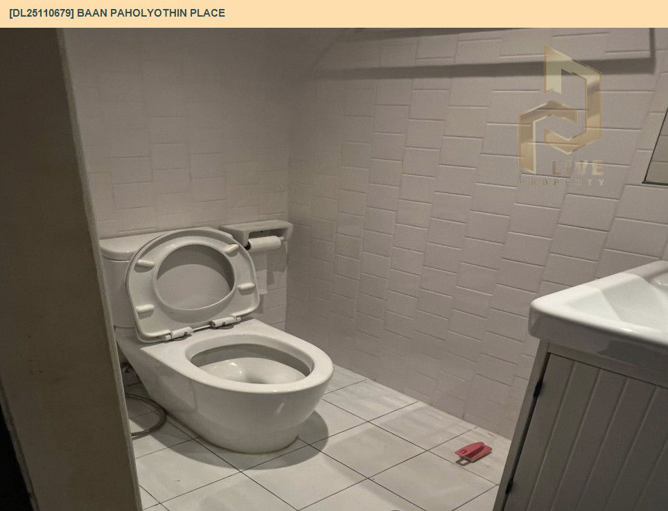 รูป DL25110679 ให้เช่าคอนโด บ้านพหลโยธิน เพลส  (Baan Paholyothin Place) ใกล้ BTS อารีย์ พร้อมเข้าอยู่ โทรด่วน 0800343450 LineID @655ebbvc - รูปที่ 10/10