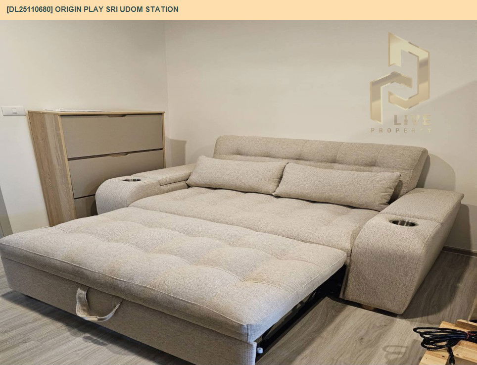 รูป DL25110680 ขายคอนโด ออริจิ้น เพลย์ ศรีอุดมสุข สเตชั่น (Origin Play Sri Udom Station) ใกล้ - พร้อมเข้าอยู่ โทรด่วน 0614453194 LineID @162cjixi - รูปที่ 2/7