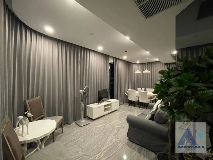 รูป 🔼🔽 AccomA 📩 Fully Furnished 2 BR Condominium @Ashton Chula Silom (AA40374) - รูปที่ 2/10