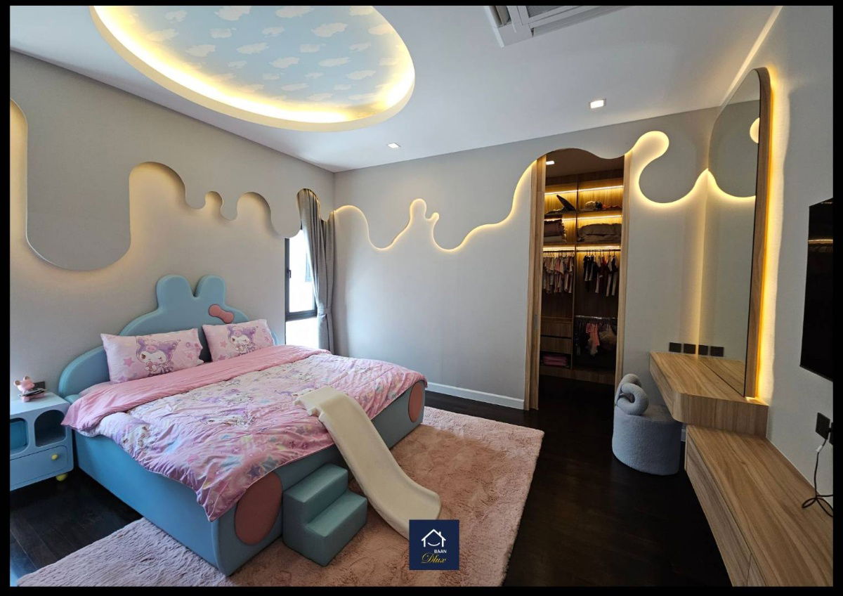 รูป ให้เช่า แกรนด์ บางกอก บูเลอวาร์ด กรุงเทพกรีฑา (112.5 ตร.ว.) 4 นอน 5 น้ำ แต่งสวยพร้อมอยู่ - รูปที่ 15/30