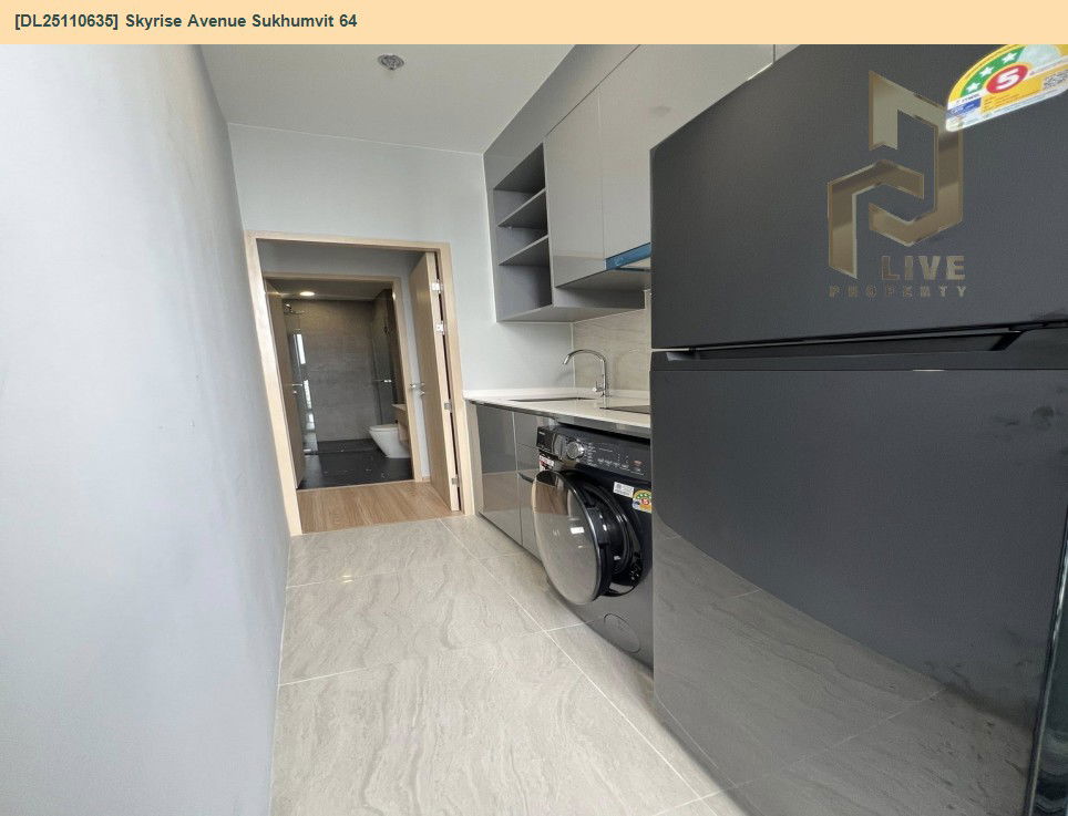 picture DL25110635 Condo for rent, Skyrise Avenue Sukhumvit 64 near BTS ปุณณวิธี, ready to move in, call urgently 0638692663 LineID @162cjixi - 5/9