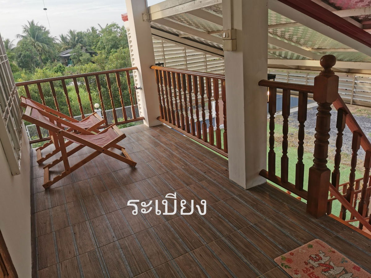 picture Land and building for sale (2-story house), 250 sq wah, great atmosphere, Lam Luk Ka, Pathum Thani - 9/17