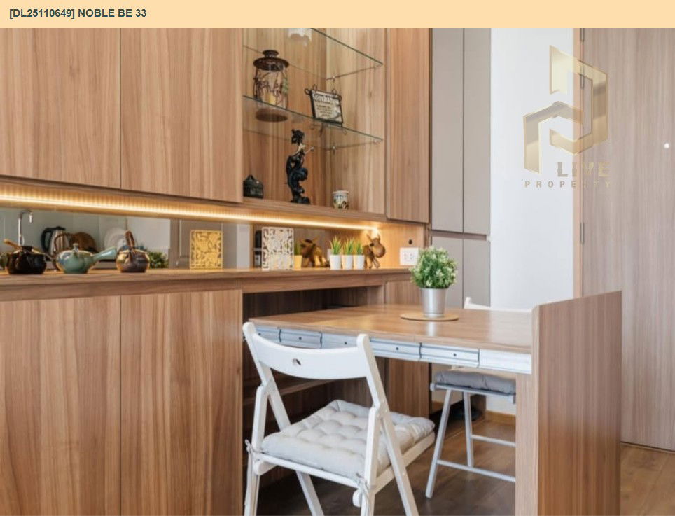 picture DL25110649 Condo for rent, Noble BE 33 near BTS Phrom Phong, ready to move in, call urgently 0638692663 LineID @534wlwof - 6/12