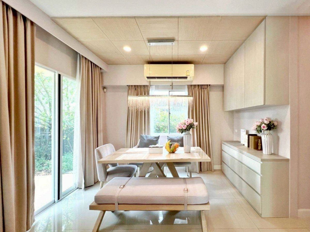 รูป บ้านเดี่ยว โซนร่มเกล้า สุวรรณภูมิ หมู่บ้านเพอร์เฟคพาร์ค ร่มเกล้า6/1 บ้านสภาพดี พร้อมอยู่ จองเลย 085-318-6868 - รูปที่ 14/20