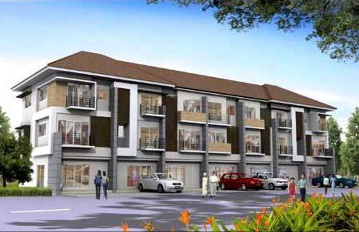 picture Townhouse for rent, 3 floors, My Place Village, Sukhumvit 77, beautiful, cheap, good location, ready to move in. Interested, add Line @841qqlnr - 14/16