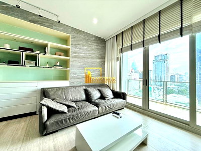 Condos for rent : 185 Rajadamri | Elegant 1 Bedroom Condo in Ratchadamri Area - BR17322CD