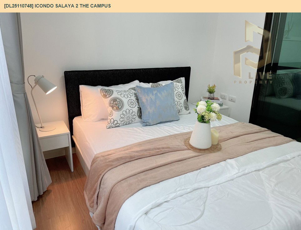 picture DL25110748 Condo for rent, icondo Salaya 2 The campus near , ready to move in, call urgently 0638692663 LineID @162cjixi - 2/8