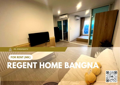 Condos for rent : For rent ✨ Regent home bangna ✨ Fully furnished and equipped, near BTS Bangna