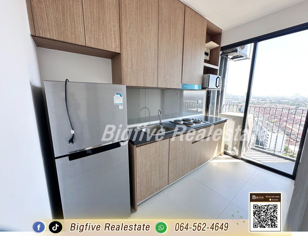 picture A68-093 GROW RATTANATHIBET Condo, 2 bedrooms, 76 sq m, 100% parking, next to MRT Sai Ma ✨ - 9/16