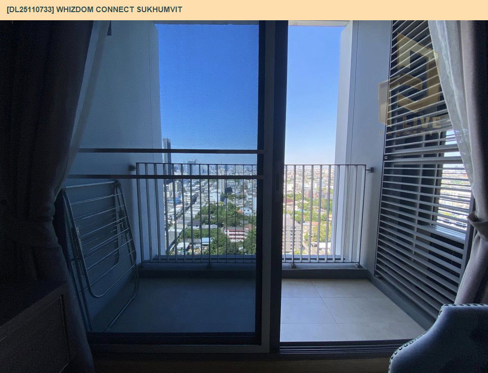 picture DL25110733 Condo for rent, Whizdom Connect Sukhumvit near BTS Punnawithi, ready to move in, call urgently 0638692663 LineID @897iyzll - 8/8