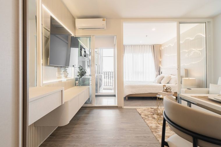 1-bed condo for rent, 28 sqm, Regent home bangna