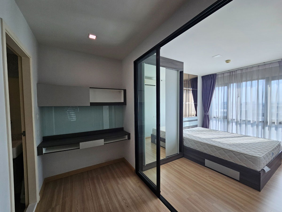 picture Condo for rent, Knightbridge Sky City, Saphan Mai, complete with electrical appliances, ready in front of the condo next to BTS Sai Yud Station. - 6/8