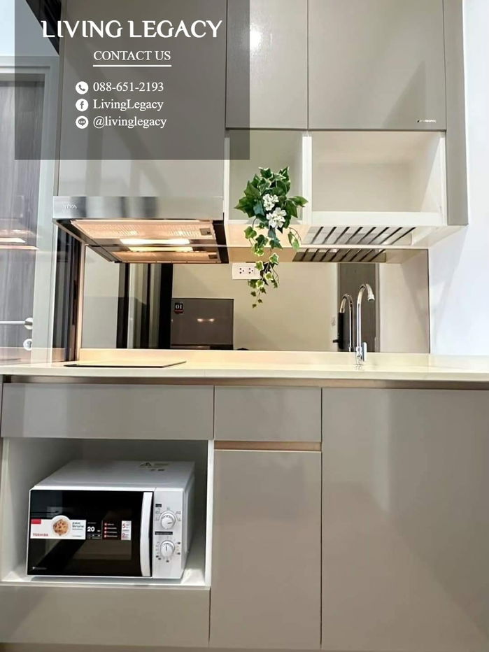 picture SN7BCD Condo For Rent The Rich Rama 9 - Srinakarin 26 Sq.M. Floor 14 line id : @livinglegacy - 9/17