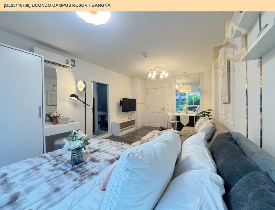 picture DL25110738 Condo for rent, dcondo Campus Resort Bangna near -, ready to move in, call urgently 0638692663 LineID @534wlwof - 12/15