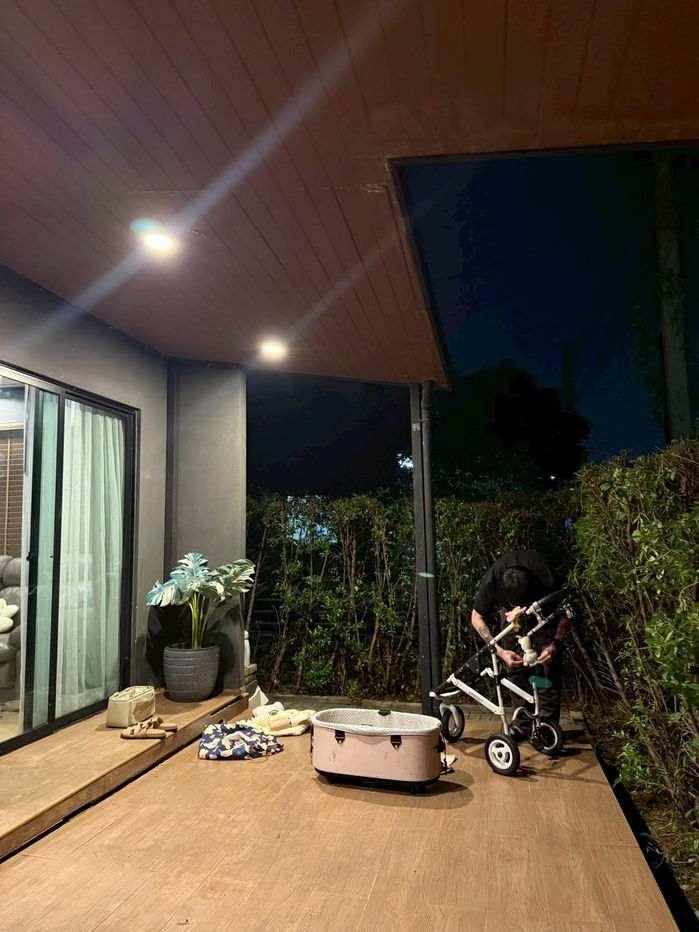 รูป 🏡 ให้เช่าทาวน์โฮม 2 ชั้น เดอะคอนเนควงแหวนอ่อนนุช33 3 ห้องนอน 2 ห้องน้ำ สะดวก ครบครัน ใกล้เมกะบางนา - รูปที่ 2/13