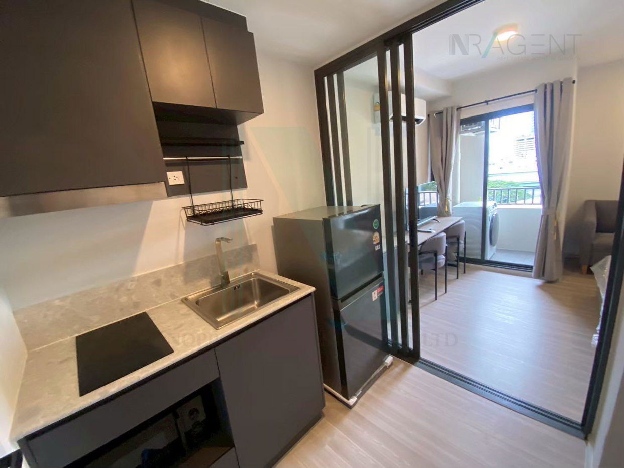 picture 📌 For Rent Condo QUINTARA MHyGEN RATCHADA - HUAI KHWANG Building ิB, Floor 8,Studio, Room size 21 sqm - 7/8