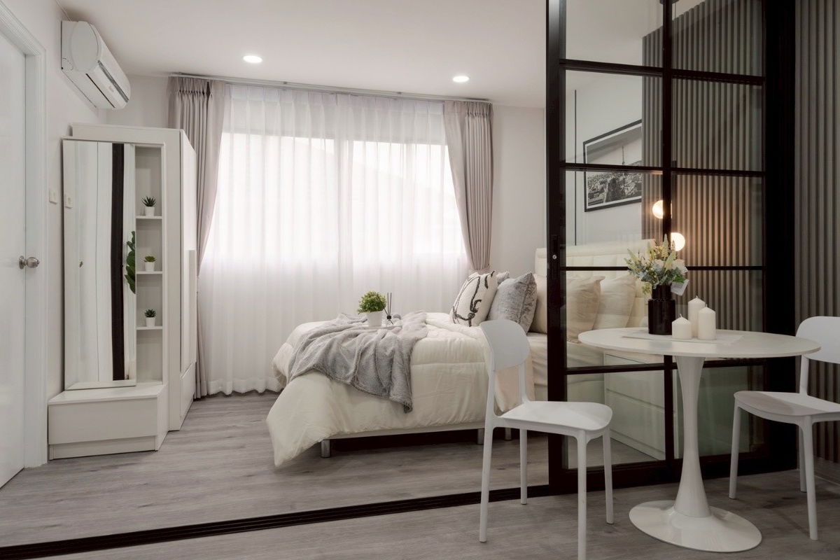 รูป ขายห้องสวย ต้อนรับลมหนาว  ลุมพินีเซ็นเตอร์ นวมินทร์  1.39 ฟรีโอน พร้อมอยู่ - รูปที่ 8/18