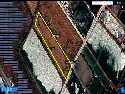 ที่ดิน นิคมที เอฟ ดี 2 : ที่ดินสีม่วง บางนาตราด บางบ่อ สร้างโรงงาน สร้างโกดัง เนื้อที่ 9-1-55.2 ไร่ ขายไร่ละ 5.5 ล้านบาท บางบ่อ สมุทรปราการ