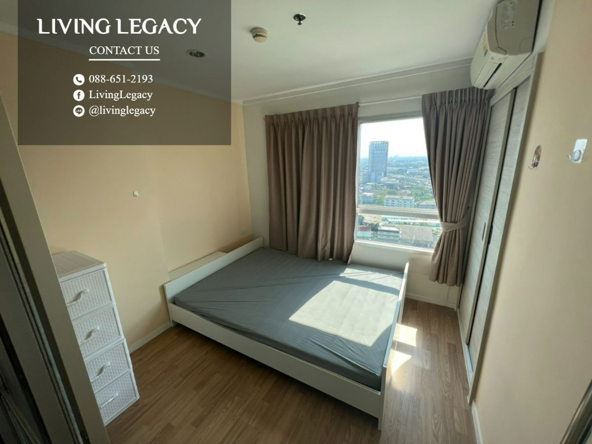 picture T6DDTO Condo For Rent Lumpini Place Srinakarin - Huamark Station 26 Sq.M. Floor 23 Building B line id : @livinglegacy - 4/10