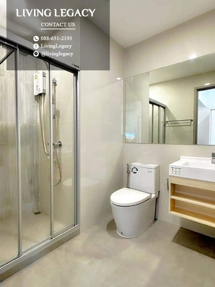 รูป SJ4OZA ให้เช่าคอนโด The Rich Rama 9 - Srinakarin 28 ตร.ม. ชั้น 23 line id : @livinglegacy - รูปที่ 4/10