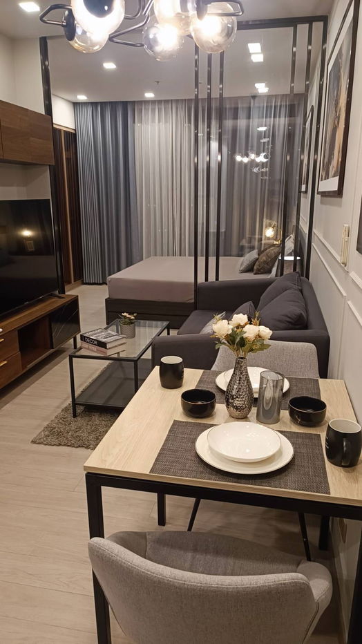 picture Condo for rent, One Nine Five Asoke-Rama 9, located in Rama 9, Huai Khwang Subdistrict, Huai Khwang District, near MRT Rama 9 Station. - 3/43