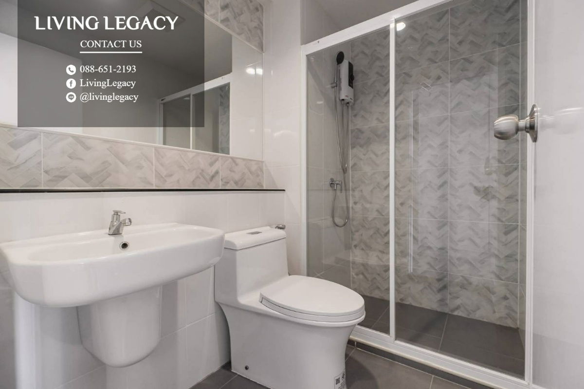 picture T6A32U Condo For Rent Regent Home Bangna 28 Sq.M. Floor 16 Building A line id : @livinglegacy - 5/9