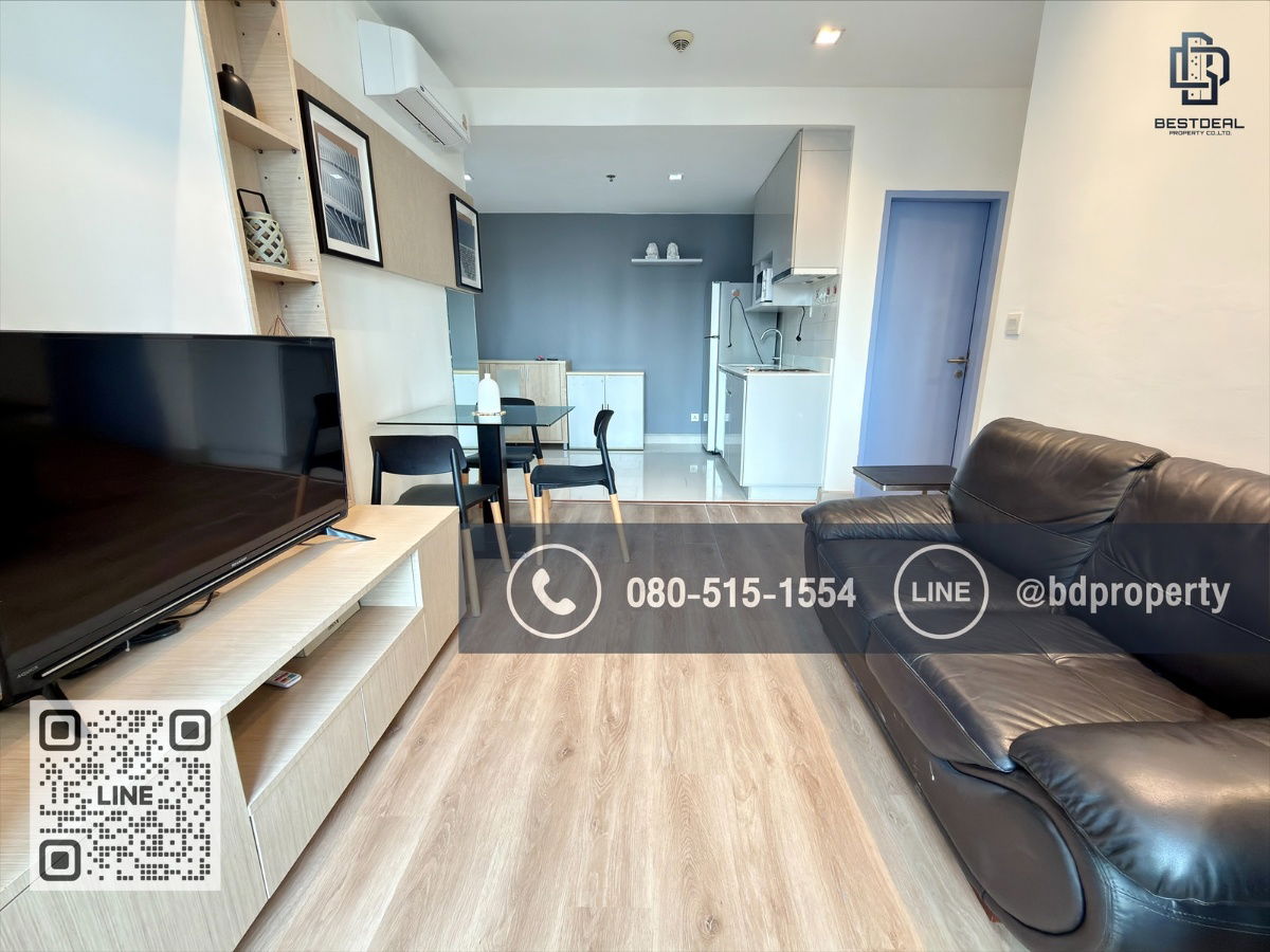 picture  BESTDEAL FOR RENT  2 Bedroom  55 sqm. Special Price 26k/Month “IDEO MOBI RAMA 9” Near Phraram Kao 9 MRT Station 80 meters. - 3/15