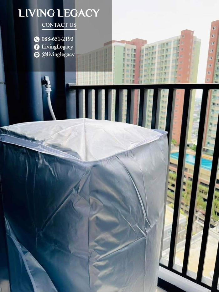 picture SN7BCD Condo For Rent The Rich Rama 9 - Srinakarin 26 Sq.M. Floor 14 line id : @livinglegacy - 8/17