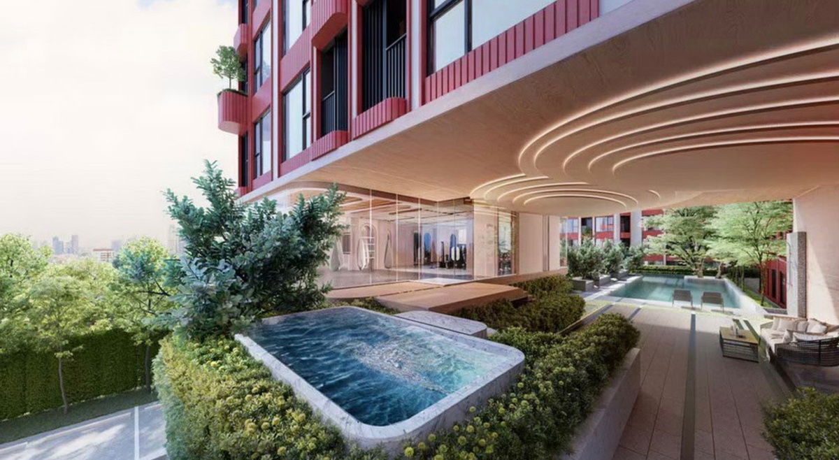 picture For rent: The Privacy S101, beautiful, cheap, ready to move in, near Punnawithi BTS station. Interested? Add me on Line @841qqlnr - 5/5