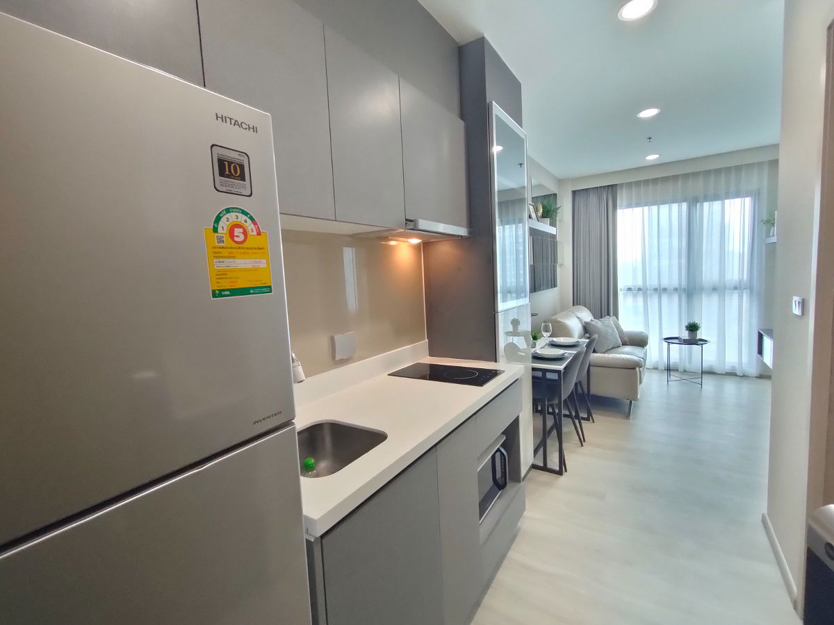 รูป ให้เช่า‼️ คอนโดใกล้ MRT พระราม 9 แต่งสวย คอนโด rhythm อโศก 2 🎁🎁💥 - รูปที่ 7/18